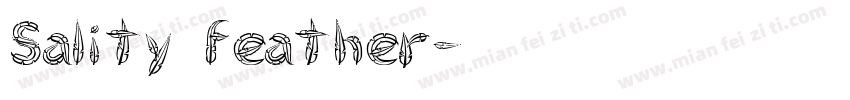 Sality feather字体转换
